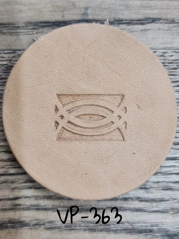 Deri Baskı VP363 Pirinc Stamp