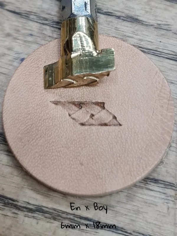 Deri Baskı VP365 Pirinc Stamp