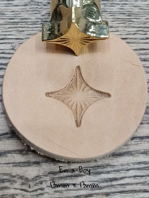 Deri Baskı VP366 Pirinc Stamp