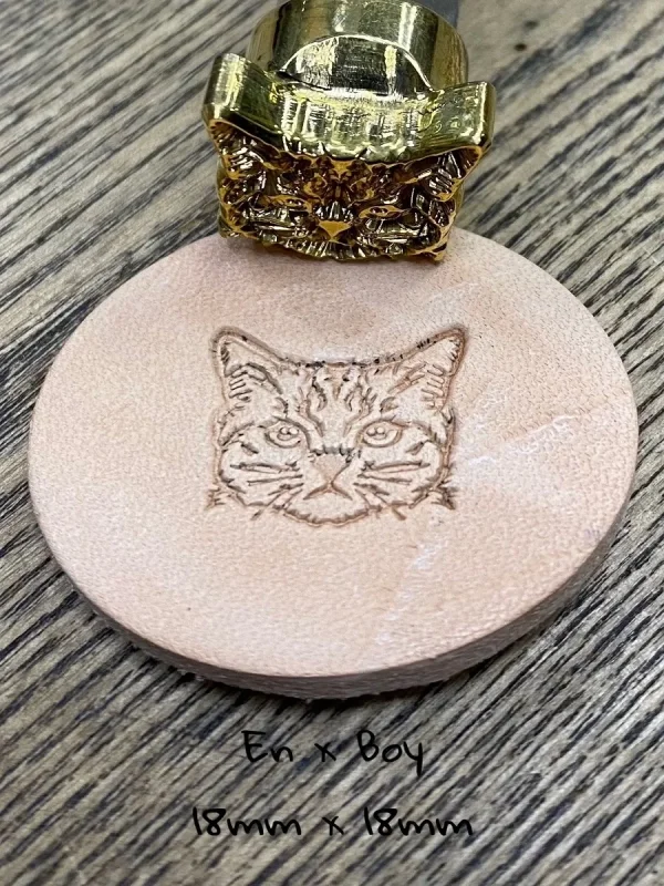 Deri Baskı VP371 Pirinc Stamp