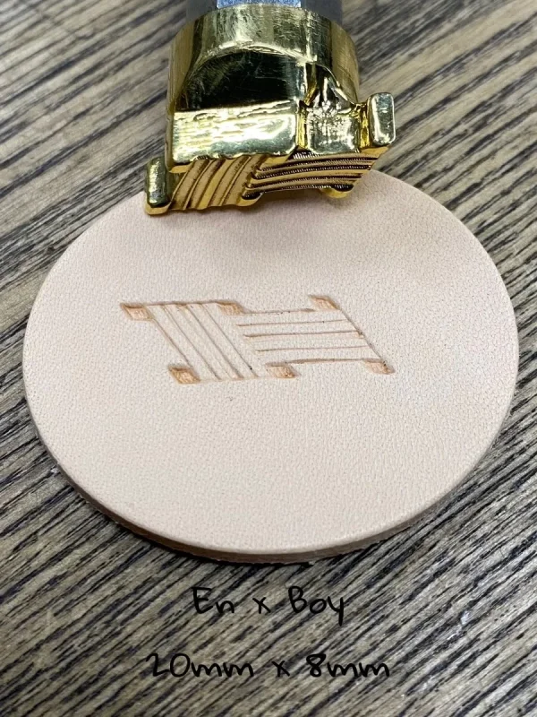 Deri Baskı VP373 Pirinc Stamp