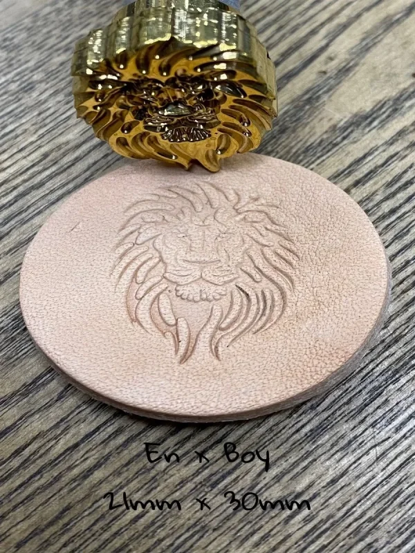 Deri Baskı VP374 Pirinc Stamp