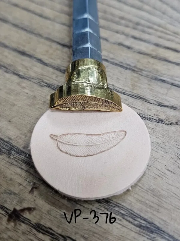 Deri Baskı VP376 Pirinc Stamp