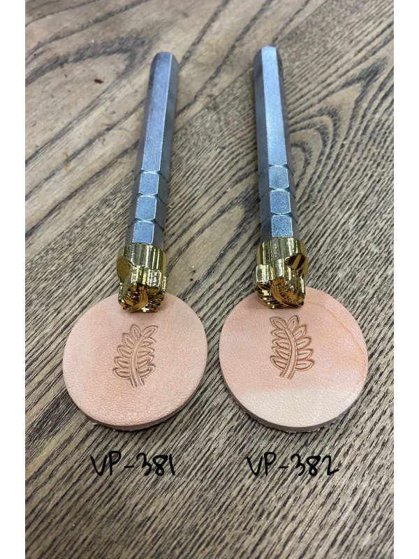 Deri Baskı VP381-382 Pirinc Stamp