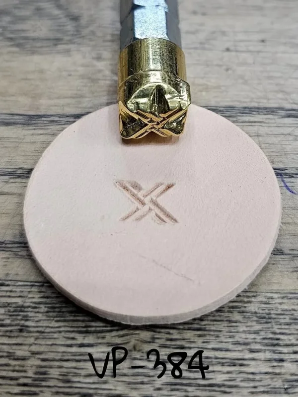 Deri Baskı VP384 Pirinc Stamp