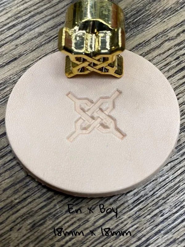 Deri Baskı VP385 Pirinc Stamp