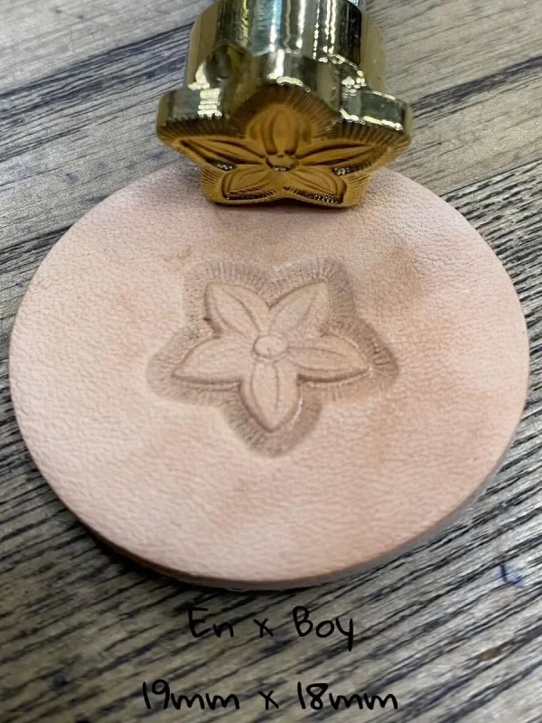 Deri Baskı VP388 Pirinc Stamp