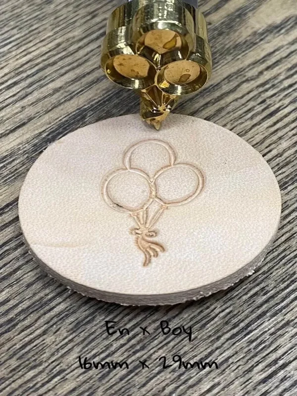 Deri Baskı VP389 Pirinc Stamp