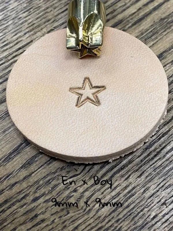 Deri Baskı VP395 Pirinc Stamp