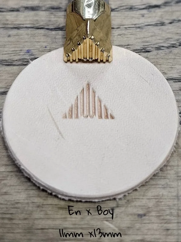 Deri Baskı VP400 Pirinc Stamp