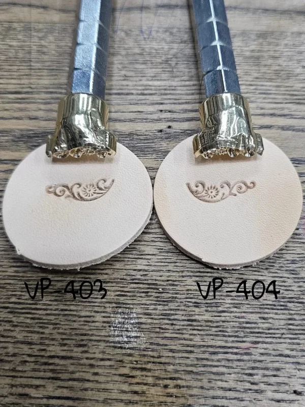 Deri Baskı VP403-404 Pirinc Stamp