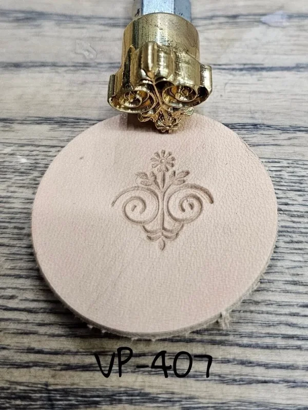 Deri Baskı VP407 Pirinc Stamp