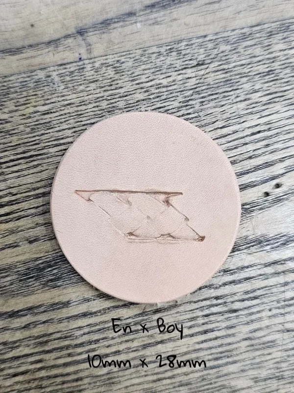 Deri Baskı VP408 Pirinc Stamp