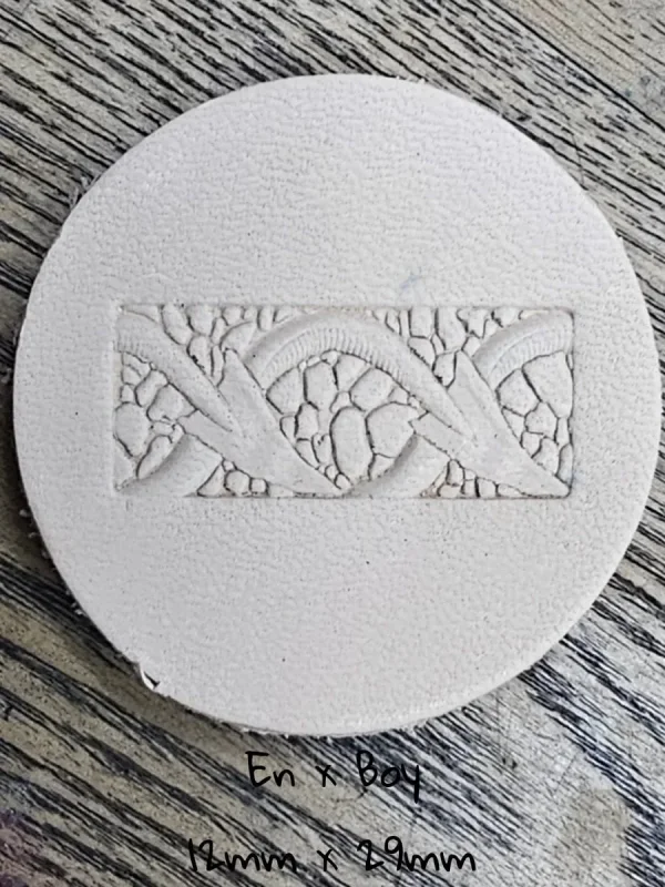 Deri Baskı VP411 Pirinc Stamp