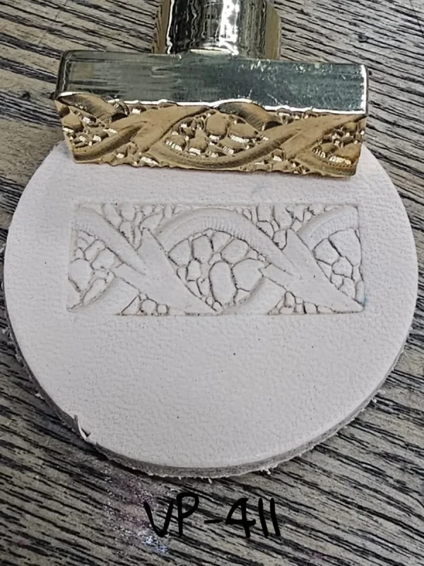 Deri Baskı VP411 Pirinc Stamp