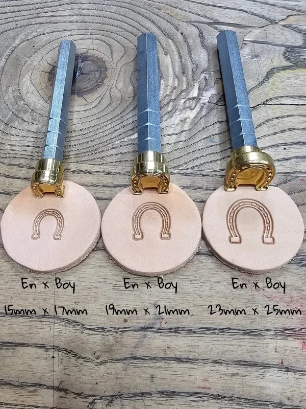 Deri Baskı VP413-414-415 Pirinc Stamp