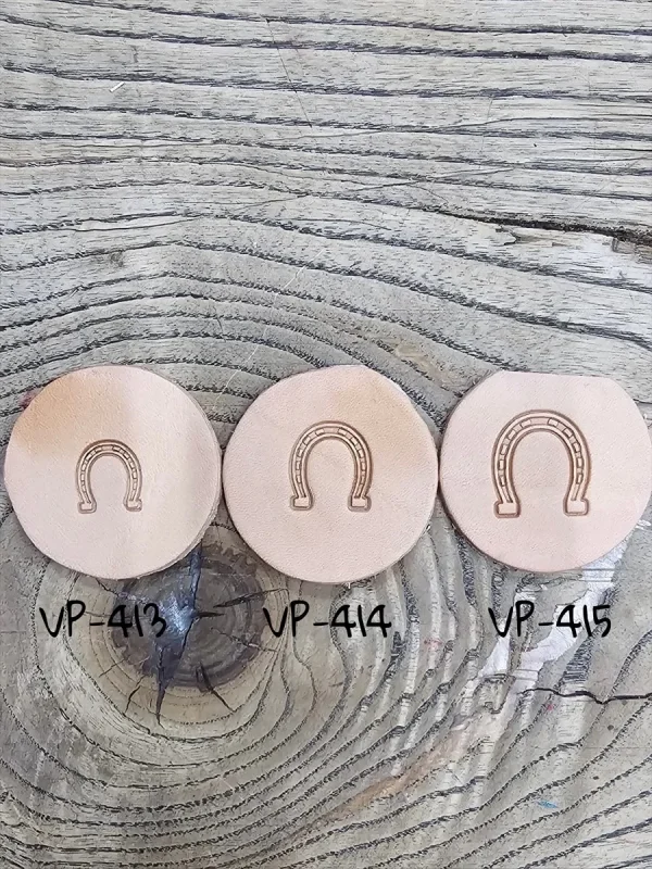 Deri Baskı VP413-414-415 Pirinc Stamp