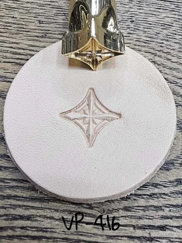 Deri Baskı VP416 Pirinc Stamp