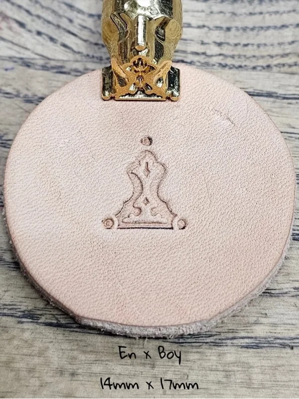 Deri Baskı VP417 Pirinc Stamp