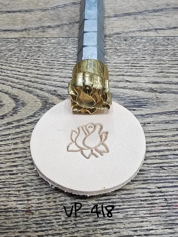 Deri Baskı VP418 Pirinc Stamp