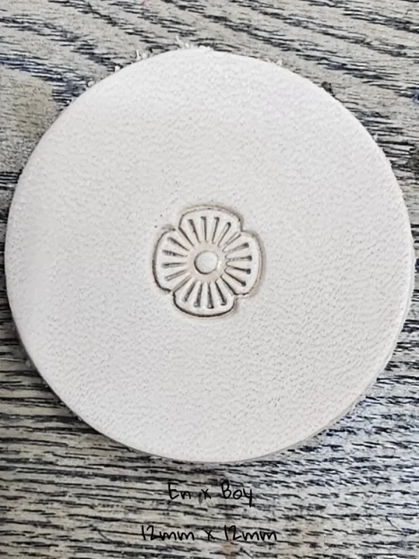 Deri Baskı VP419 Pirinc Stamp