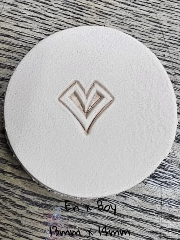 Deri Baskı VP422 Pirinc Stamp