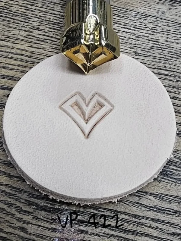 Deri Baskı VP422 Pirinc Stamp