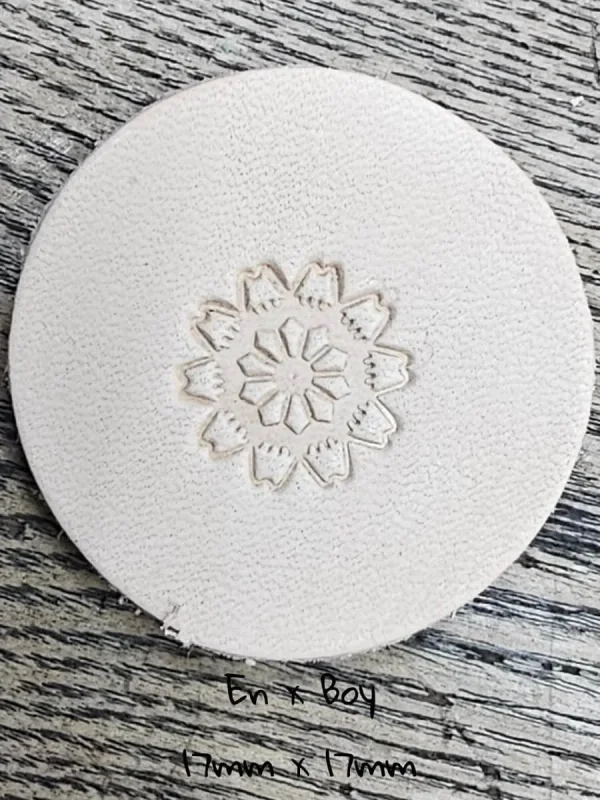 Deri Baskı VP423 Pirinc Stamp