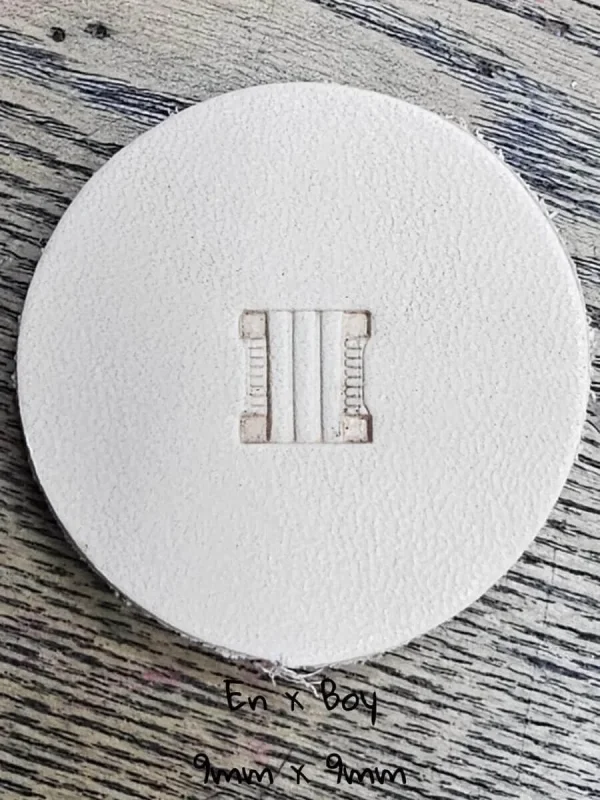 Deri Baskı VP429 Pirinc Stamp