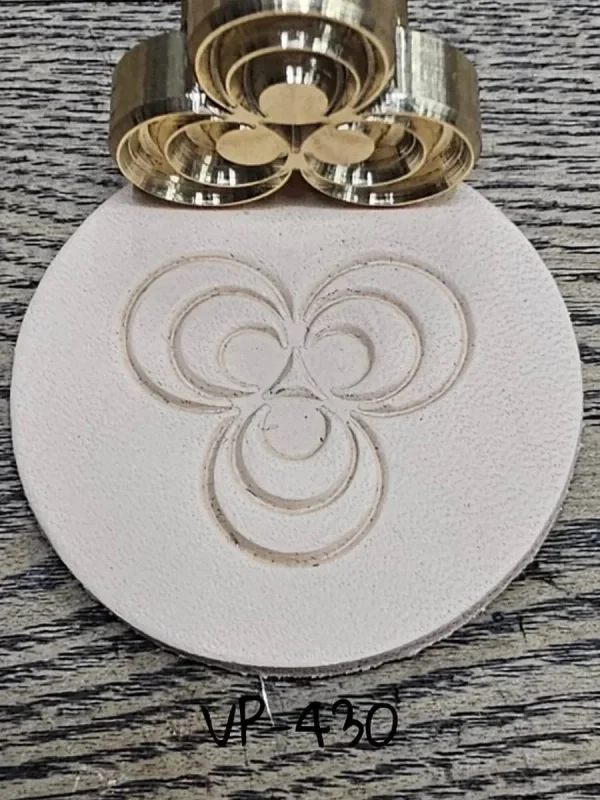 Deri Baskı VP430 Pirinc Stamp