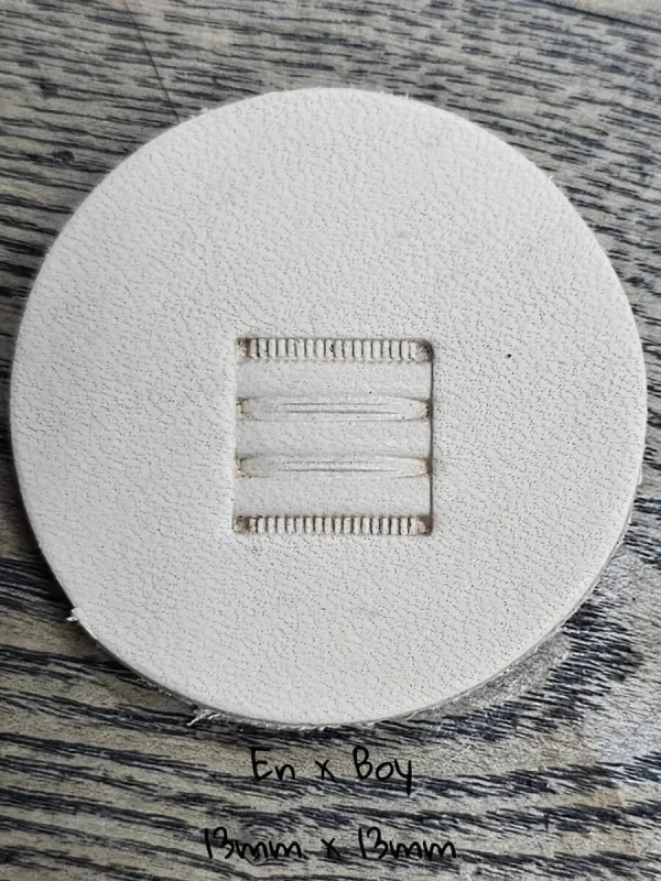 Deri Baskı VP431 Pirinc Stamp