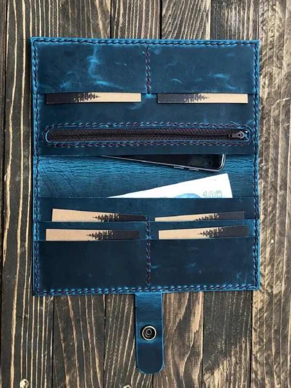 Deri BC203 Cüzdan Sablonu