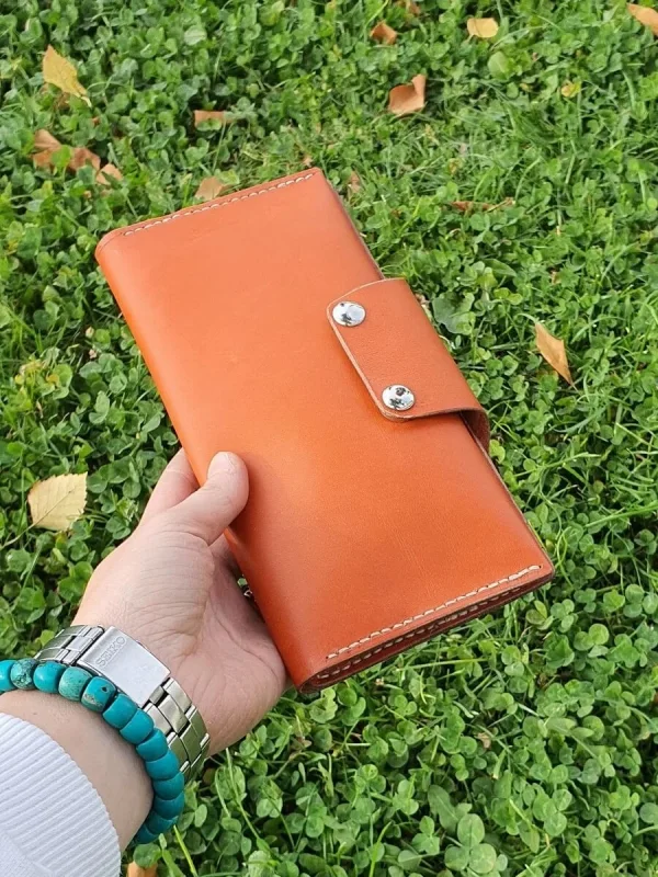 Deri BC204 Cüzdan Sablonu