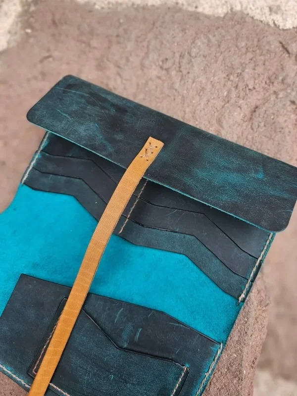 Deri BC213 Cüzdan Sablonu