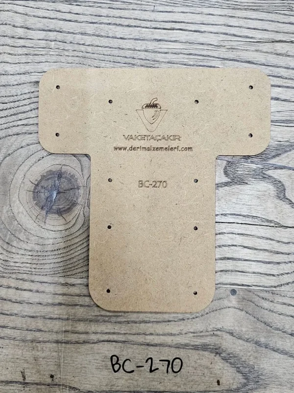 Deri BC270 Bozuk Para Cüzdan Sablon