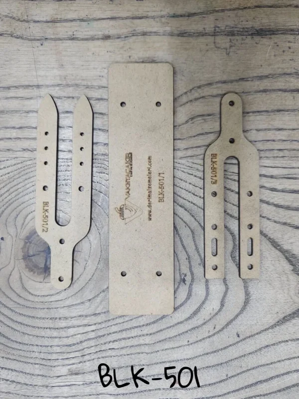 Deri BLK501 Bileklik Sablonu