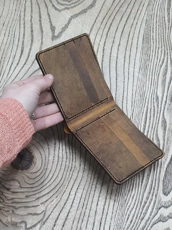 Deri CKL901 Klasik Cüzdan Sablonu