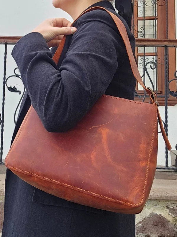 Deri CNT211 Canta Sablonu (MANGO)