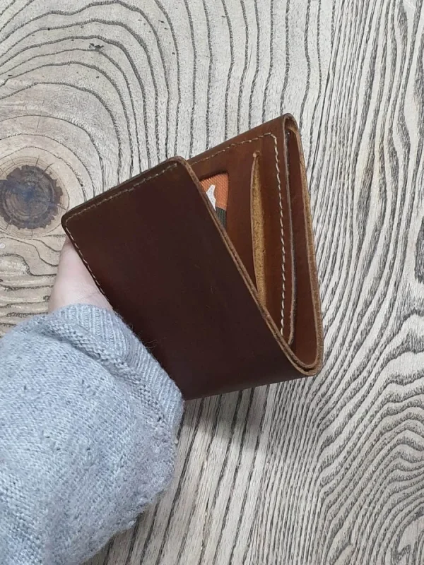 Deri EC111 Cüzdan Sablonu