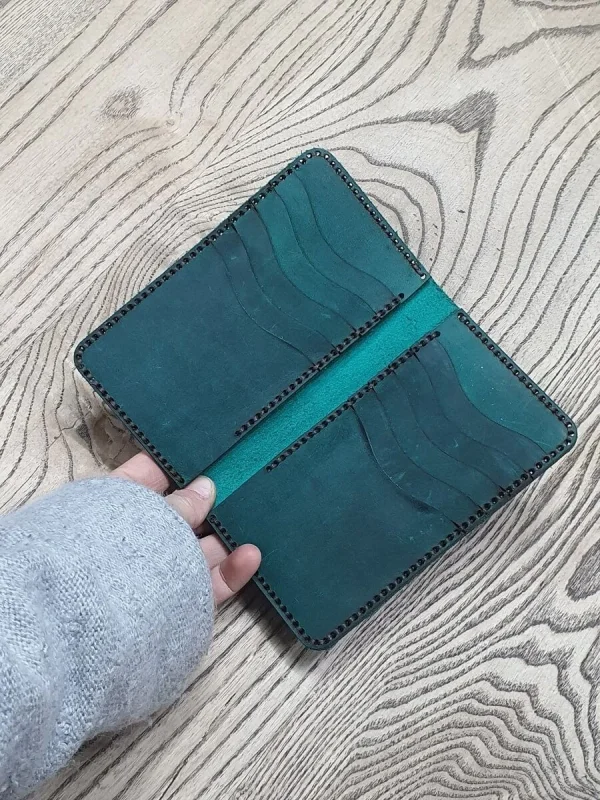 Deri EC191 Cüzdan Sablonu