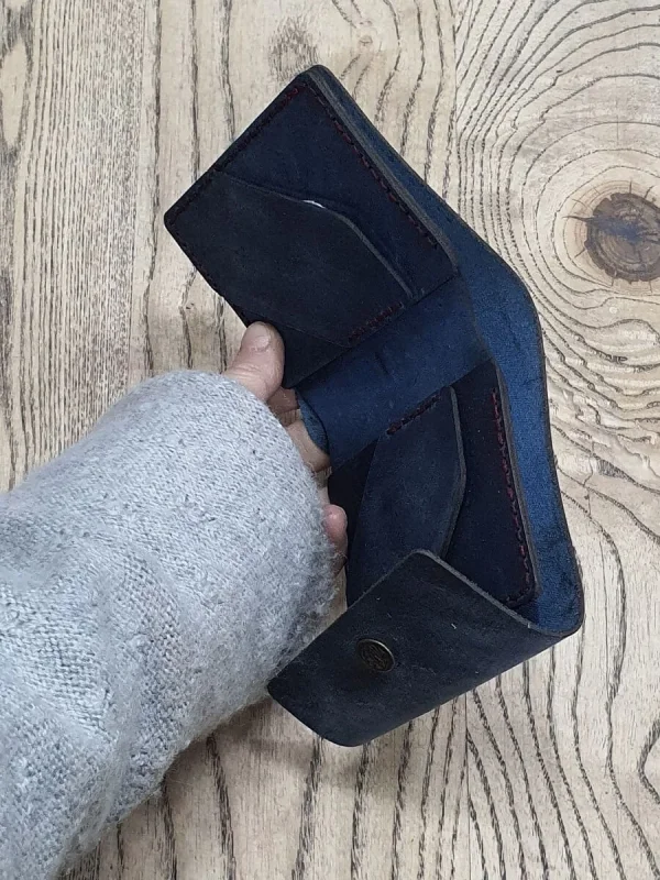 Deri EC211 Cüzdan Şablonu