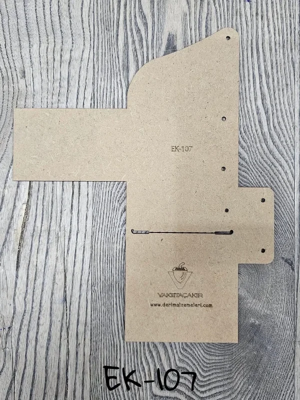 Deri EK107 Kartlık Sablonu