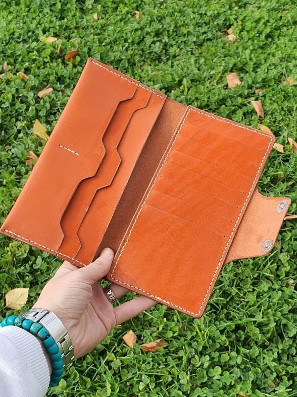 Deri PG-BC204 Cüzdan Sablonu