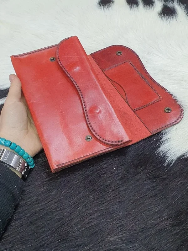 Deri PG-BC221 Cüzdan Sablon