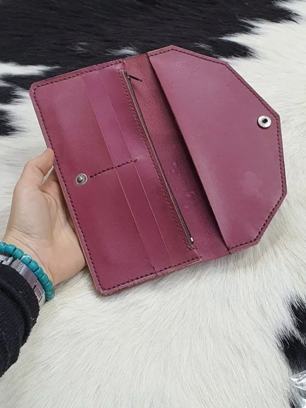 Deri PG-BC250 Cüzdan Sablonu