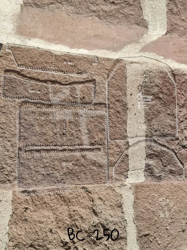 Deri PG-BC250 Cüzdan Sablonu