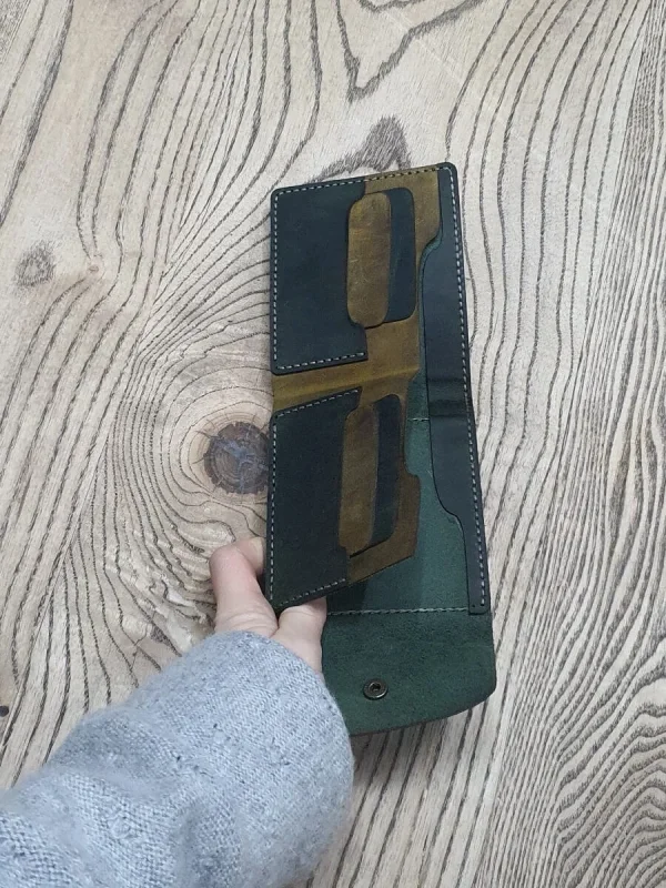 Deri PG-EC171 Cüzdan Sablonu