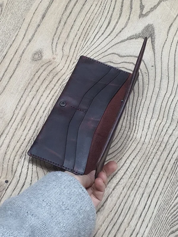 Deri PG-EC181 Cüzdan Sablonu