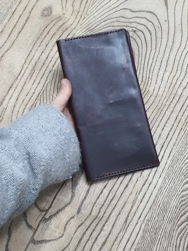 Deri PG-EC181 Cüzdan Sablonu