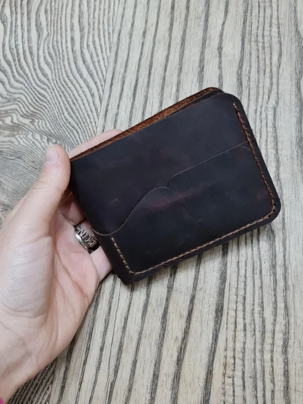 Deri PG-EK208 Cüzdan Sablon